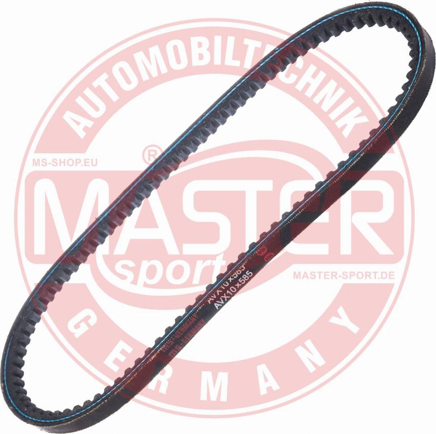 MASTER-SPORT GERMANY AVX-10X585-PCS-MS - Courroie trapézoïdale cwaw.fr