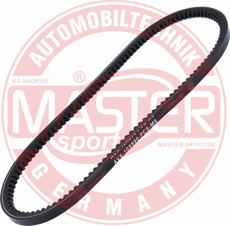 MASTER-SPORT GERMANY AVX-10X690-PCS-MS - Courroie trapézoïdale cwaw.fr