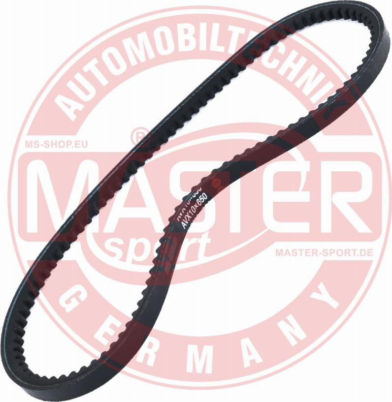 MASTER-SPORT GERMANY AVX-10X650-PCS-MS - Courroie trapézoïdale cwaw.fr