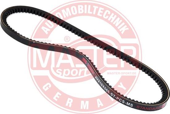 MASTER-SPORT GERMANY AVX-10X666-ST-PCS-MS - Courroie trapézoïdale cwaw.fr