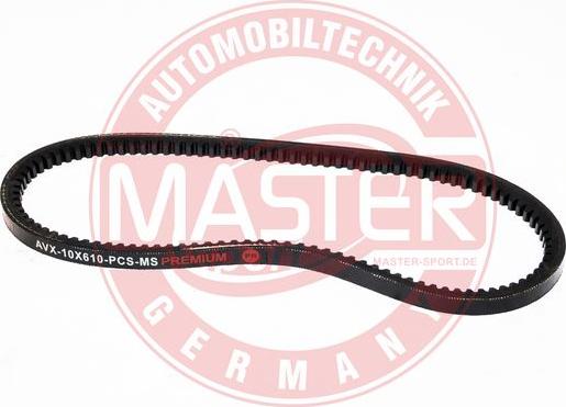 MASTER-SPORT GERMANY AVX-10X607-PCS-MS - Courroie trapézoïdale cwaw.fr