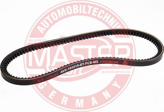 MASTER-SPORT GERMANY AVX-10X615-PCS-MS - Courroie trapézoïdale cwaw.fr