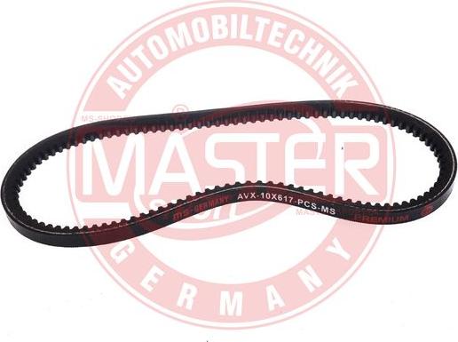 MASTER-SPORT GERMANY AVX-10X617-PCS-MS - Courroie trapézoïdale cwaw.fr