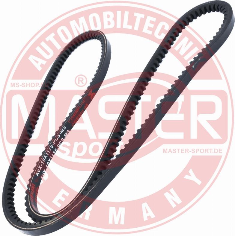 MASTER-SPORT GERMANY AVX-10X1175-PCS-MS - Courroie trapézoïdale cwaw.fr