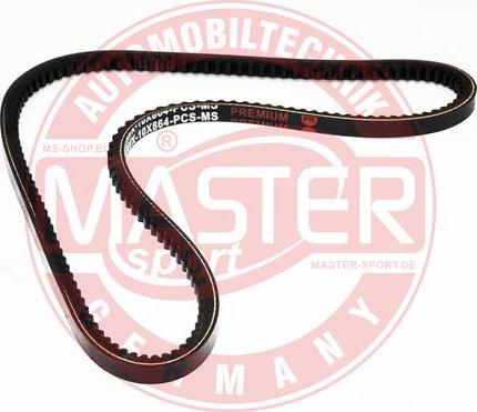 MASTER-SPORT GERMANY AVX-10X864-PCS-MS - Courroie trapézoïdale cwaw.fr