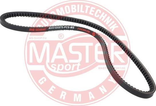 MASTER-SPORT GERMANY AVX-10X880-PCS-MS - Courroie trapézoïdale cwaw.fr