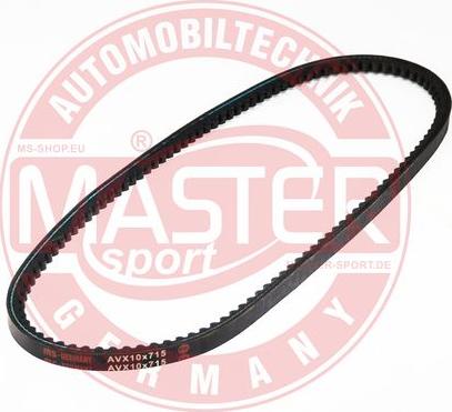 MASTER-SPORT GERMANY AVX-10X715-PCS-MS - Courroie trapézoïdale cwaw.fr