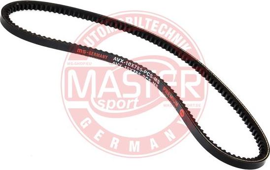 MASTER-SPORT GERMANY AVX-10X785-PCS-MS - Courroie trapézoïdale cwaw.fr