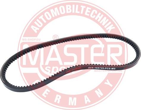 MASTER-SPORT GERMANY AVX-10X725-PCS-MS - Courroie trapézoïdale cwaw.fr