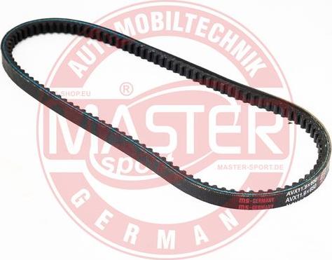 MASTER-SPORT GERMANY AVX-11.9X650-PCS-MS - Courroie trapézoïdale cwaw.fr