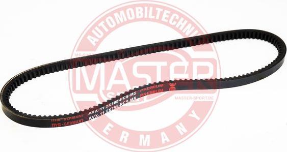 MASTER-SPORT GERMANY AVX-11.5X795-PCS-MS - Courroie trapézoïdale cwaw.fr