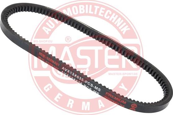 MASTER-SPORT GERMANY AVX-13x635-PCS-MS - Courroie trapézoïdale cwaw.fr