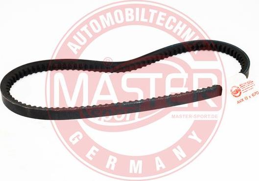 MASTER-SPORT GERMANY AVX-13X670-PCS-MS - Courroie trapézoïdale cwaw.fr