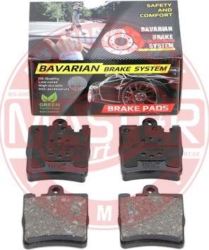 MASTER-SPORT GERMANY K6040652 - Kit de plaquettes de frein, frein à disque cwaw.fr