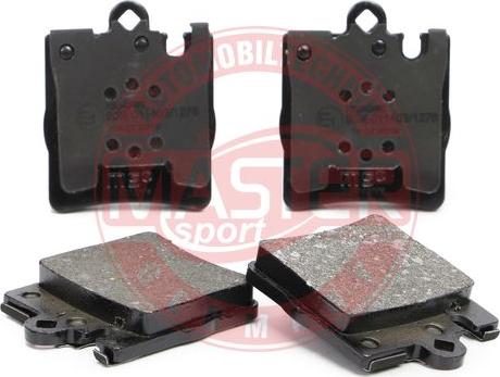 MASTER-SPORT GERMANY K6040652 - Kit de plaquettes de frein, frein à disque cwaw.fr