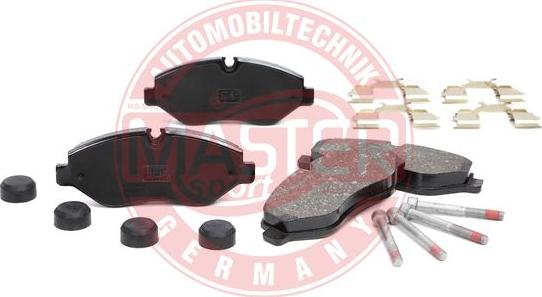 MASTER-SPORT GERMANY K6048262 - Kit de plaquettes de frein, frein à disque cwaw.fr