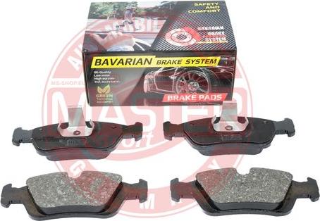 MASTER-SPORT GERMANY K6054052 - Kit de plaquettes de frein, frein à disque cwaw.fr