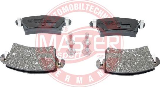 MASTER-SPORT GERMANY K6038062 - Kit de plaquettes de frein, frein à disque cwaw.fr