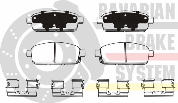 MASTER-SPORT GERMANY K6072642 - Kit de plaquettes de frein, frein à disque cwaw.fr