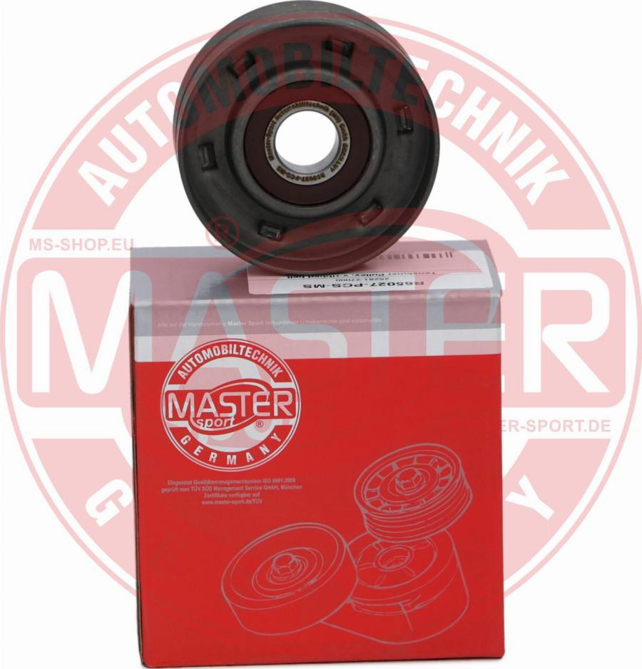 MASTER-SPORT GERMANY R65027-PCS-MS - Poulie renvoi / transmission, courroie trapézoïdale à nervures cwaw.fr