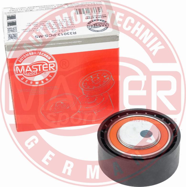 MASTER-SPORT GERMANY R33013-PCS-MS - Poulie renvoi / transmission, courroie trapézoïdale à nervures cwaw.fr