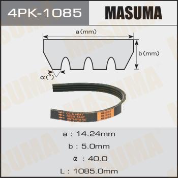 MASUMA 4PK-1085 - Courroie trapézoïdale à nervures cwaw.fr