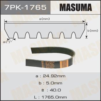 MASUMA 7PK-1765 - Courroie trapézoïdale à nervures cwaw.fr