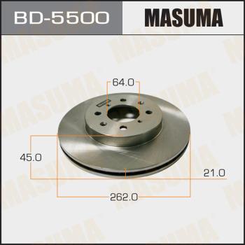 MASUMA BD-5500 - Disque de frein cwaw.fr