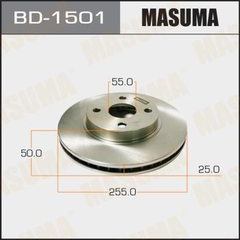 MASUMA BD-1501 - Disque de frein cwaw.fr