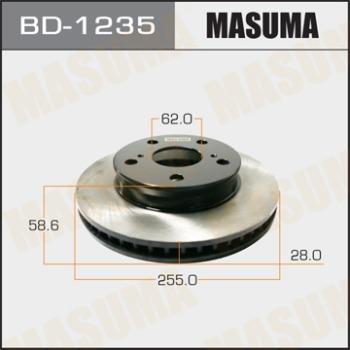 MASUMA BD-1235 - Disque de frein cwaw.fr