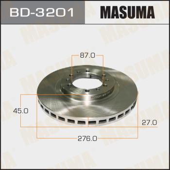 MASUMA BD-3201 - Disque de frein cwaw.fr