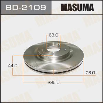 MASUMA BD-2109 - Disque de frein cwaw.fr