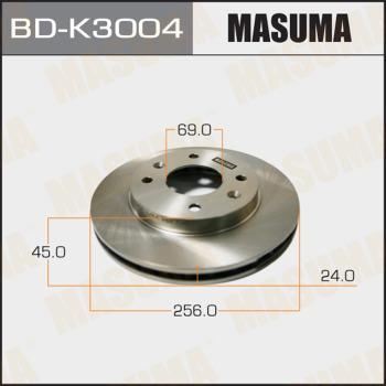 MASUMA BD-K3004 - Disque de frein cwaw.fr