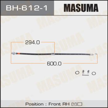 MASUMA BH-612-1 - Flexible de frein cwaw.fr