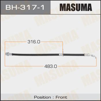 MASUMA BH-317-1 - Flexible de frein cwaw.fr