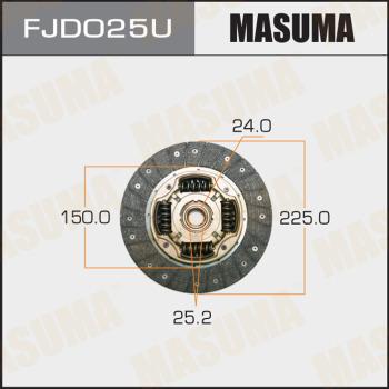 MASUMA FJD025U - Disque d'embrayage cwaw.fr