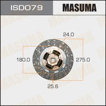 MASUMA ISD079 - Disque d'embrayage cwaw.fr