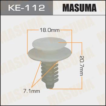 MASUMA KE-112 - Clip, enjoliveur cwaw.fr