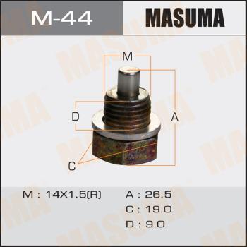 MASUMA M-44 - Vis-bouchon, carter d'huile cwaw.fr