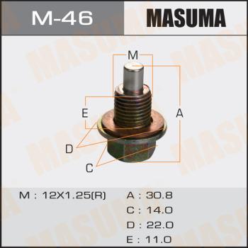 MASUMA M46 - Vis-bouchon, carter d'huile cwaw.fr