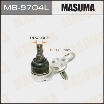 MASUMA MB-9704L - Rotule de suspension cwaw.fr