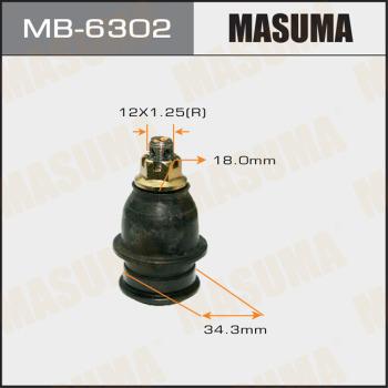 MASUMA MB-6302 - Rotule de suspension cwaw.fr