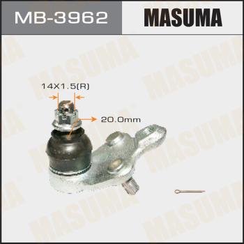 MASUMA MB-3962 - Rotule de suspension cwaw.fr