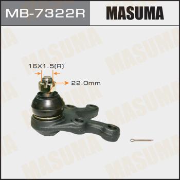 MASUMA MB-7322R - Rotule de suspension cwaw.fr