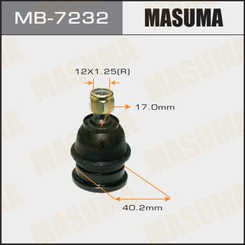 MASUMA MB-7232 - Rotule de suspension cwaw.fr