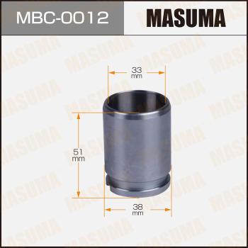 MASUMA MBC-0012 - Piston, étrier de frein cwaw.fr