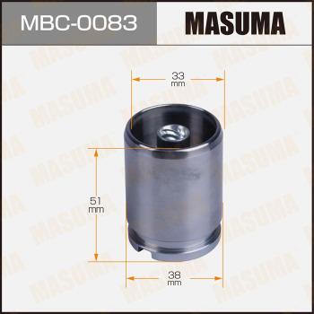 MASUMA MBC-0083 - Piston, étrier de frein cwaw.fr