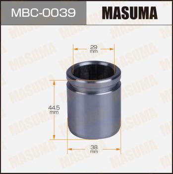 MASUMA MBC-0039 - Piston, étrier de frein cwaw.fr