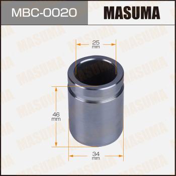 MASUMA MBC-0020 - Piston, étrier de frein cwaw.fr