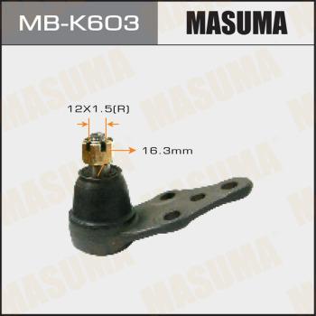 MASUMA MBK603 - Rotule de suspension cwaw.fr